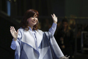 Con una charla, Cristina Kirchner se suma a la campaña electoral (Fuente: NA)