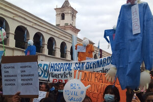 ATE reclama la estabilidad laboral de los trabajadores precarizados (Fuente: Analía Brizuela)