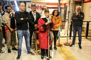 "Mártires Palotinos": Renombraron la estación de subte Echeverría