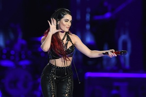 Lali Espósito no se achica ante el odio de la ultraderecha (Fuente: NA)
