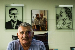 Mario Manrique del Smata duro contra Luis Barrionuevo