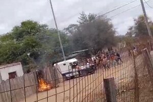 Coronel Cornejo: vecinos incendiaron casas de vendedores de drogas