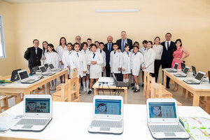 Formosa: Insfrán inauguró una nueva Escuela Provincial de Educación Primaria