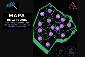 Ofelia Fernández presentó el tercer informe del Mapa de la Policía