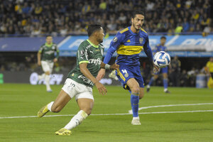 Copa Libertadores en vivo: Boca hizo un buen partido pero no le alcanzó para vencer a Palmeiras (Fuente: AFP)