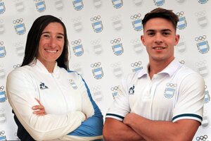 Marcos Moneta y Sabrina Ameghino serán los abanderados argentinos en los Panamericanos de Santiago  (Fuente: Prensa COA)