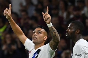 Serie A de Italia: poker de Lautaro Martínez  para el Inter puntero (Fuente: EFE)