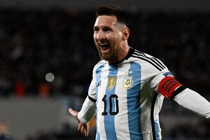 ¿Cuántos partidos, goles y títulos tiene Messi con la selección argentina? (Fuente: AFP)