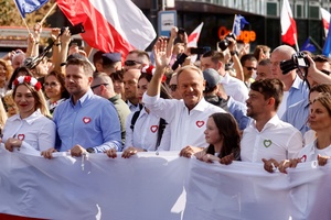Polonia: Cerca de un millón de personas marcharon en Varsovia (Fuente: AFP)