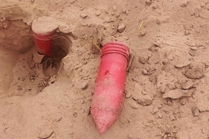 Hallaron otros dos explosivos petroleros en el norte salteño (Fuente: Modesto Rojas)