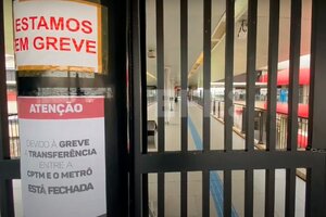 Paro de transportes en San Pablo contra la agenda privatizadora del gobernador