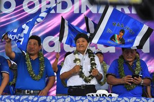 Bolivia: el gobernante MAS nombró a Evo Morales como "candidato único" para 2025 (Fuente: EFE)
