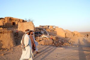 Terremoto en Afganistán: los talibanes piden ayuda a los ciudadanos "adinerados" (Fuente: EFE)