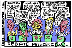 Debate presidenc I.A. (Fuente: Gustavo Sala)