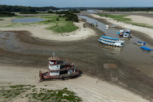 Brasil declara en situación crítica al principal afluente del río Amazonas  (Fuente: EFE)