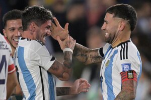 Eliminatorias sudamericanas: Argentina se floreó ante Paraguay en el Monumental (Fuente: Twitter)