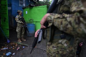 El Salvador, en régimen de excepción permanente (Fuente: AFP)