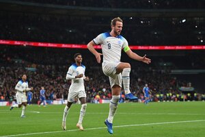 Eliminatorias europeas: Inglaterra remontó el partido frente a Italia (Fuente: AFP)