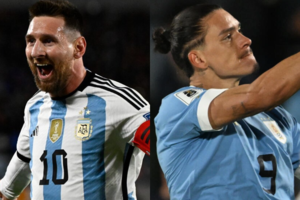 Argentina vs Uruguay en el Kempes por Eliminatorias: cuándo juegan y dónde ver  (Fuente: AFP)