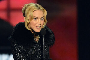 Madonna y Medio Oriente: "¿Qué carajo está pasando en el mundo?" (Fuente: AFP)