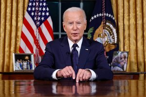 Estados Unidos: Biden pidió al Congreso cerca de U$S cien mil millones para Israel y Ucrania (Fuente: AFP)