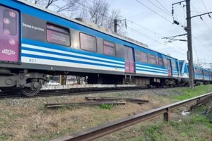 Tren Roca: cancelación de servicios por arrollamientos en Llavallol y Plátanos