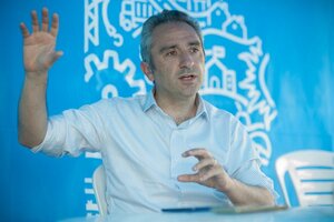 "Diálogo y madurez sin sectarismo": el "Cuervo" Larroque confirmó negociaciones de UxP para el balotaje (Fuente: Adrián Pérez)