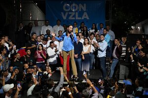 Venezuela: la oposición celebró el triunfo de María Corina Machado en las primarias antichavistas (Fuente: AFP)