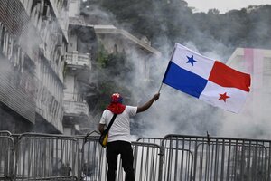 Siguen las protestas en Panamá contra el acuerdo minero (Fuente: AFP)