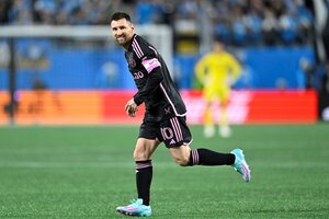 Lionel Messi va por su primer premio en la MLS (Fuente: AFP)