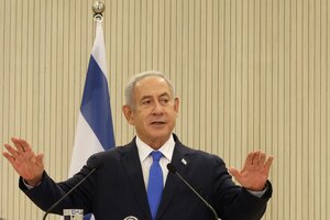 Netanyahu en su hora más oscura  (Fuente: AFP)