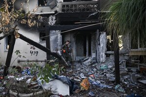 La odisea de un argentino con su familia desaparecida en Gaza (Fuente: AFP)