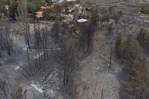 Zonda: contienen los incendios que afectaron más de 4.000 hectáreas  en el piedemonte mendocino (Fuente: Télam)