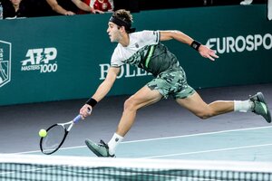 Masters de París: ganó Etcheverry y ahora se medirá ante Djokovic (Fuente: EFE)