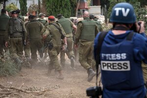 Al menos 31 periodistas murieron en la guerra entre Israel y Hamas (Fuente: AFP)