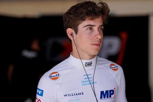Franco Colapinto probará un Williams de Fórmula 1 (Fuente: Télam)