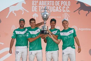 La Natividad venció a La Hache La Roca y se consagró bicampeón del Abierto de Tortugas de polo (Fuente: Matías Callejo / Prensa AAP)