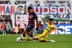 San Lorenzo vs Boca por la Copa de la Liga:  empataron 1 a 1 con polémica en el final (Fuente: Télam)