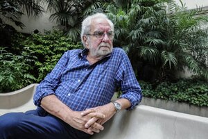 Pacho O'Donnell: "Cuando comprendí que era viejo, decidí tener la mejor vejez posible" (Fuente: Alejandro Leiva)