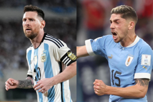 A qué hora juega la selección argentina vs Uruguay mañana jueves 16 y dónde ver (Fuente: AFP)