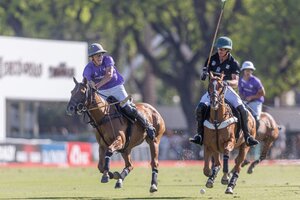 Abierto Argentino de polo: La Ensenada superó en un gran partido a Ellerstina (Fuente: Matías Callejo / Prensa AAP)