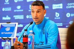 Scaloni afirmó que "Messi está bien" en la previa de Argentina vs Uruguay y Brasil (Fuente: Prensa AFA)