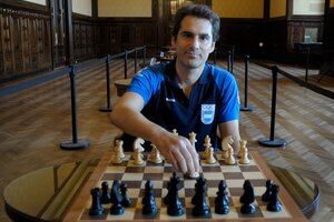 "Sigo con mucho interés lo que pasa con el ajedrez en la Argentina" (Fuente: Alejandro Leiva)