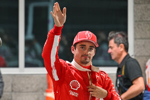 Fórmula 1: Las Ferrari dominaron la clasificación en Las Vegas (Fuente: AFP)
