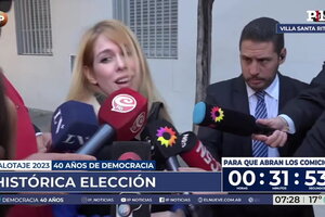 El show de Lilia Lemoine al votar: llegó temprano y violó la veda electoral