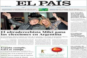 Las tapas de los diarios internacionales reflejaron el triunfo de Milei