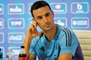 Scaloni: "Vamos a tocar el equipo, pero no mucho" (Fuente: Julio Mancini)