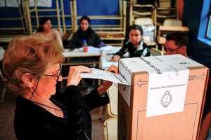 La primacía del voto castigo y el reclamo de "un cambio" (Fuente: AFP)