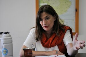 Estela Díaz: "Milei es un negacionista de la violencia de género" (Fuente: Sandra Cartasso)