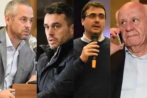 Boggiano, Valentini, Chale y Tessandori.